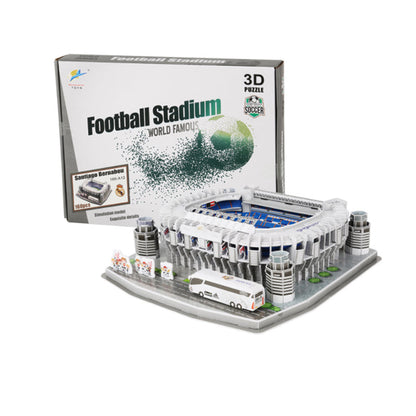 3D Football Stadium Puzzle Model