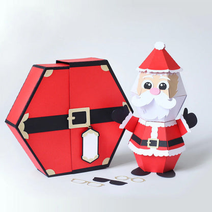 Surprise Santa Prank Pop-Up Card for Holiday Fun