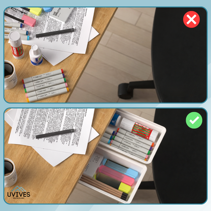Get 2, Get 1 Free | Secret Drawer - Instant Desk Clutter Removal for Peak Productivity