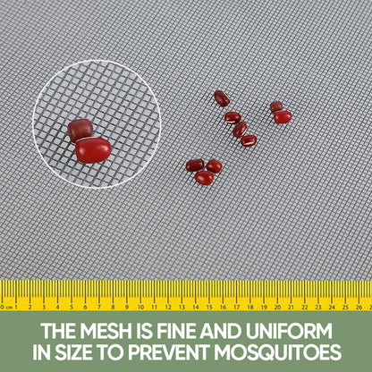 Self-Adhesive Window Screen for Mosquito Protection