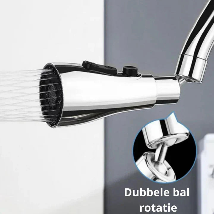 Universal 360° Water Spray with Three Pressure Settings