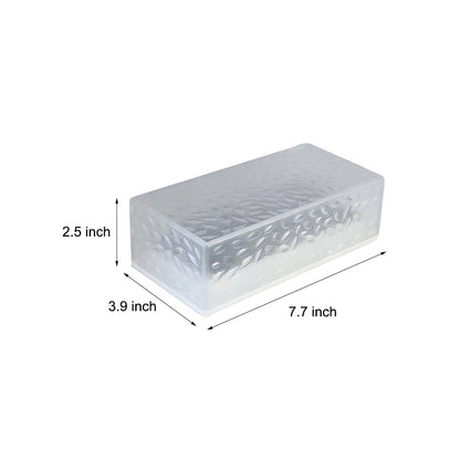 Set of 2 Solar LED Brick Lights - 10 Hour Outdoor Step Deck Illumination