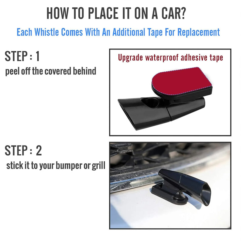 Ultrasonic Whistle Device for Car - Deer Warning Signal