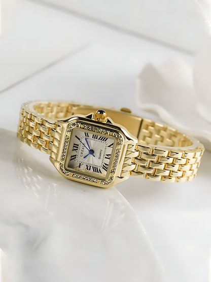 Chic Square Diamond Women's Quartz Watch