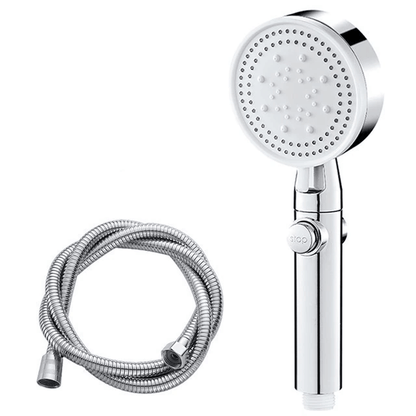 Shower Head with 5 Settings and Push Button Control