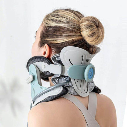 Adjustable Cervical Traction Device for Neck Pain Relief and Tension