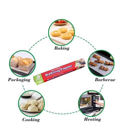 Non-Stick Baking Sheets Made of Parchment Paper