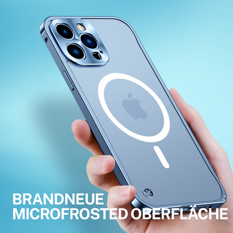 Magnetic iPhone Case with Metal Frame