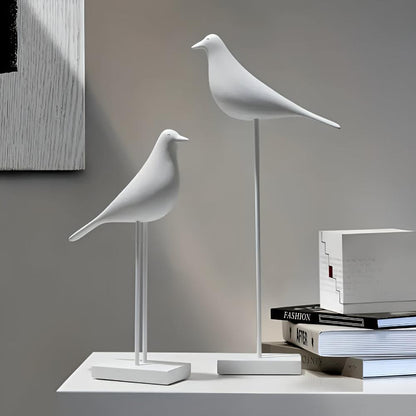 Elegant Minimalist Bird Figurines for Stylish Spaces