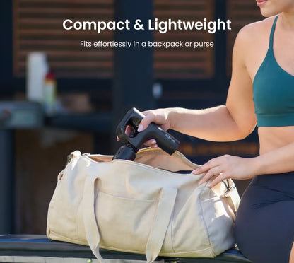 Portable Muscle Relief Gun | Heat & Cold Therapy Massage Device