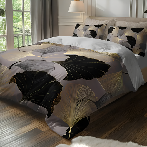 Nature-Inspired Cozy Quilt Cover Set for Relaxing Retreats