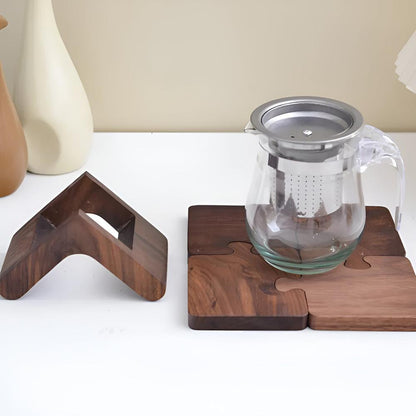 Elegant Wooden Coaster Collection for Everyday Use