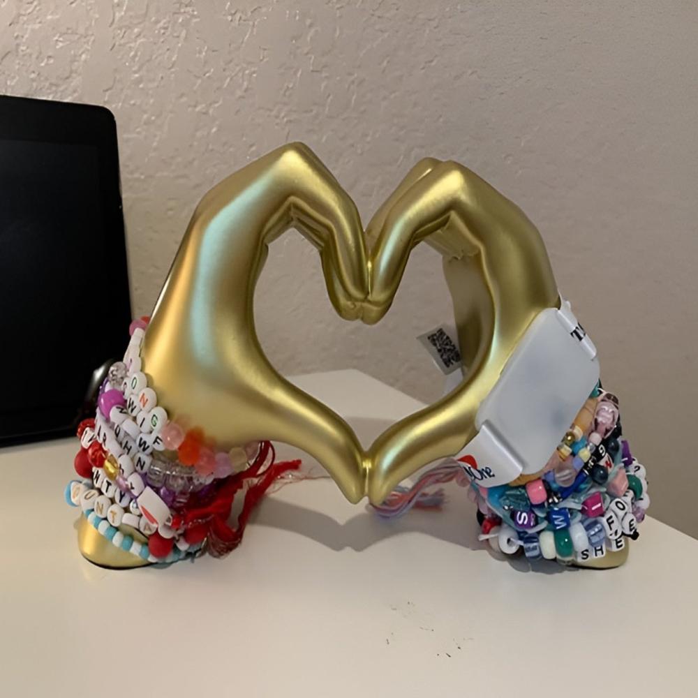 Charming Heartfelt Gesture Wall Art