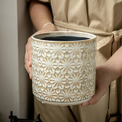Elegant Ceramic Kitchen Utensil Organizer