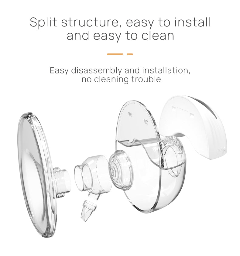Portable Silent Breast Pump – Hands-Free Convenience