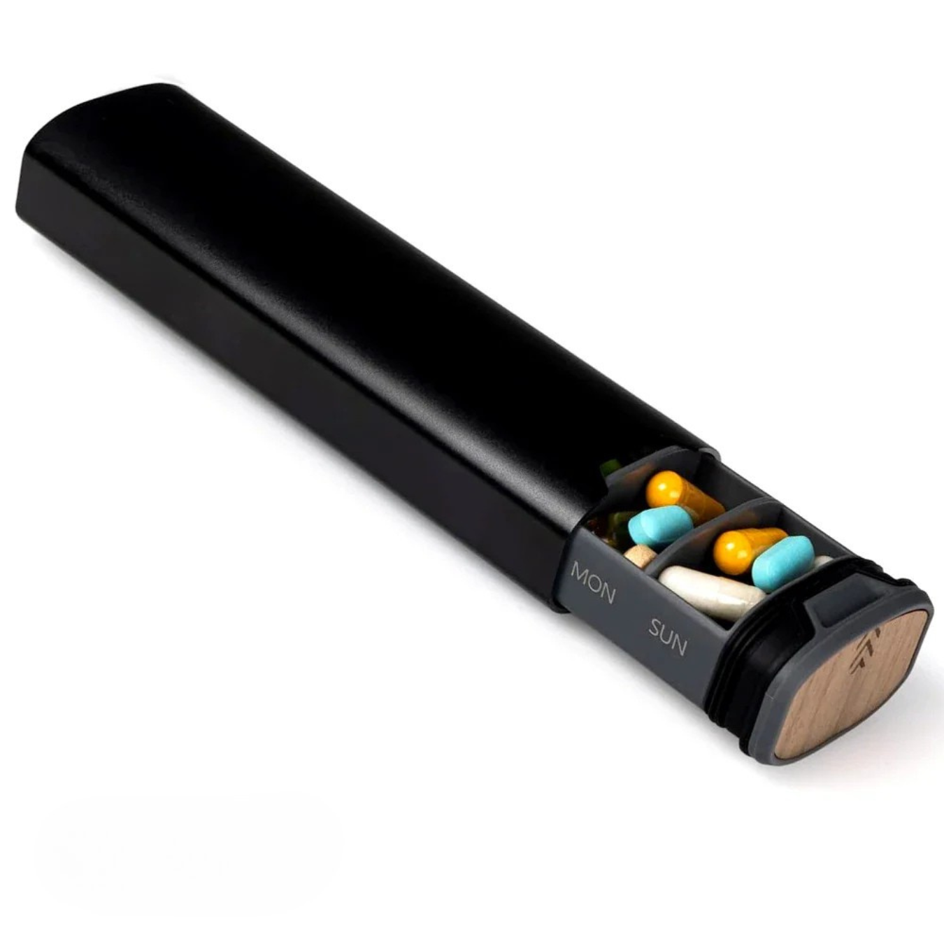 Compact Pill Organizer for 7 Days – Leakproof Travel and Home Box