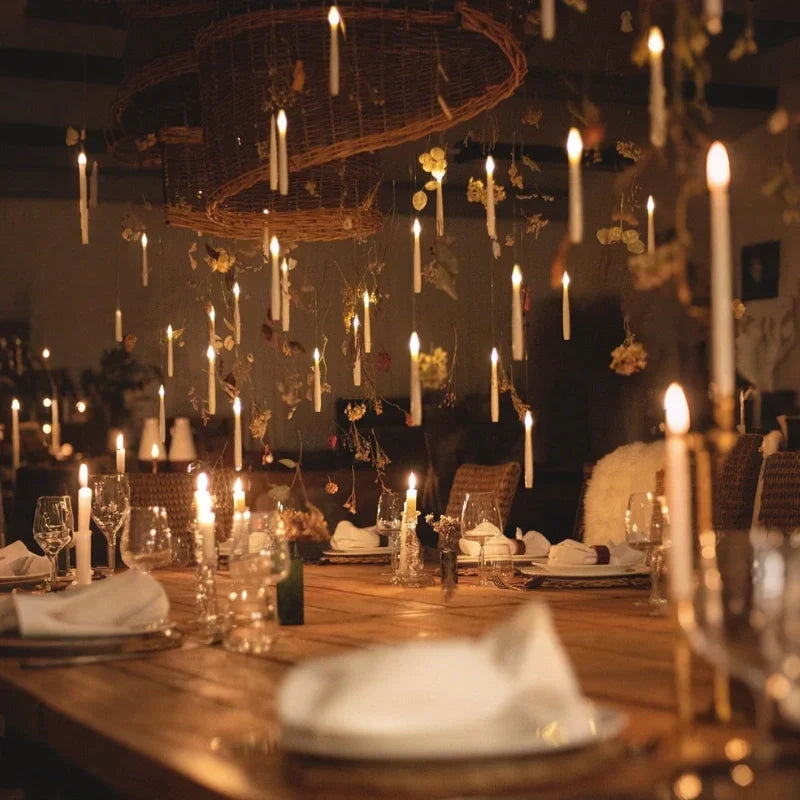 Floating LED Candles with Remote Control - Enchanting Light Effect
