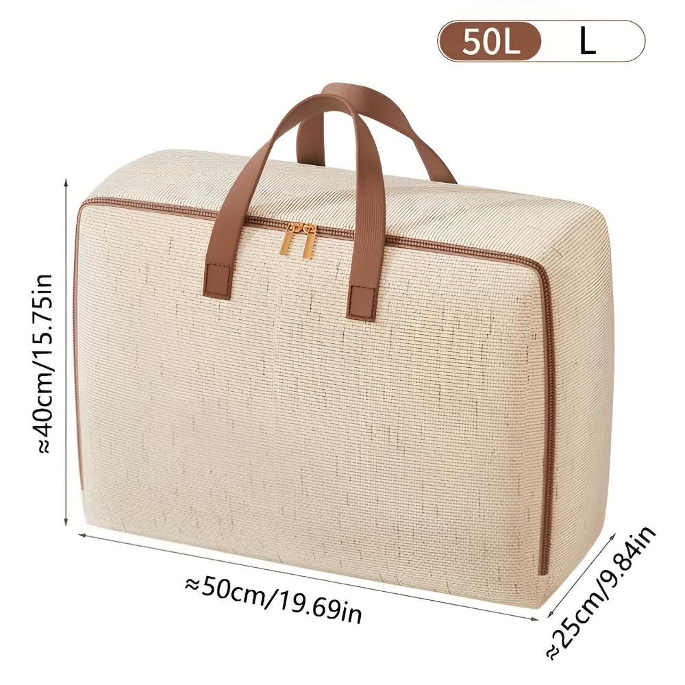 Elegant Linen Organizer Bag for Effortless Storage