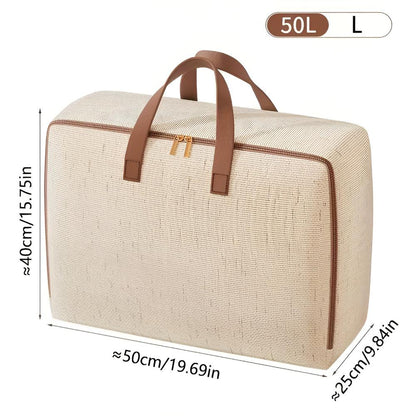 Elegant Linen Organizer Bag for Effortless Storage