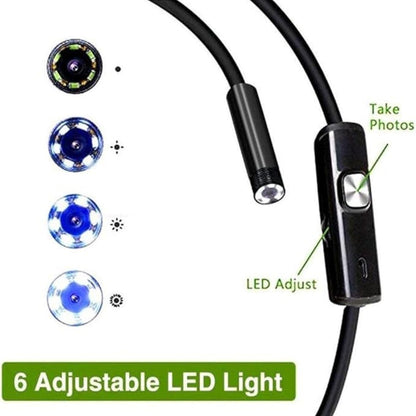 Waterproof Endoscope with Bright LED Light – AquaLux Model