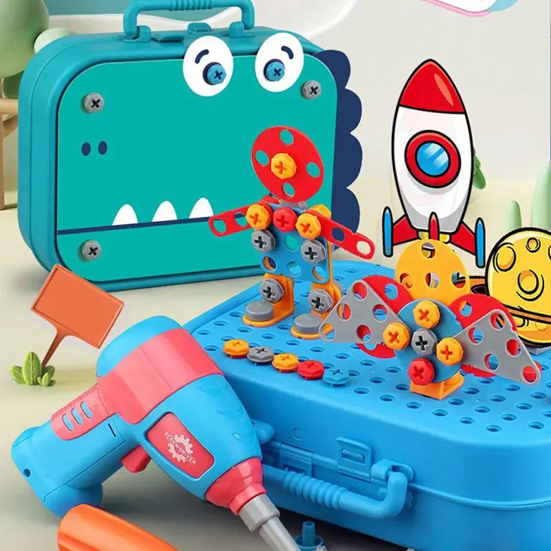 3D Tool Set for Kids Inspired by Montessori Method
