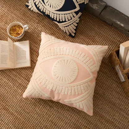 Chic Eye Motif Decorative Pillow Cover