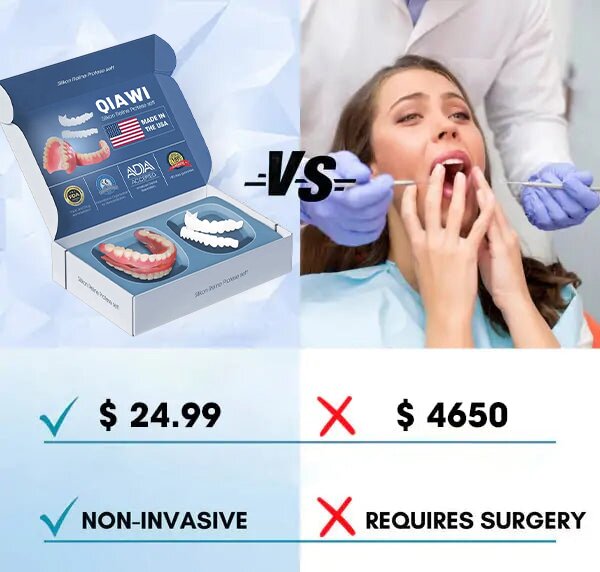 SmileMend™ – Custom Silicone Denture Solution for a Perfect Smile