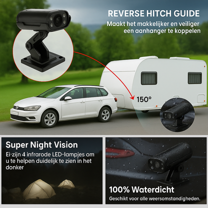 Blind Spot Detection System for Safe Reverse Driving