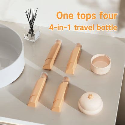 Leak-Proof Travel Bottles Keep Your Luggage Clean and Organized