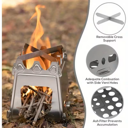 Enjoy Hot Meals and Cozy Warmth Outdoors Anywhere