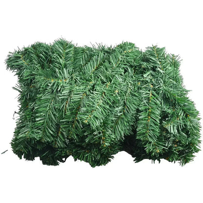 Artificial Pine Garland for Holidays | 2.7 m Thick PVC Christmas Décor for Stairs, Fireplace & Windows