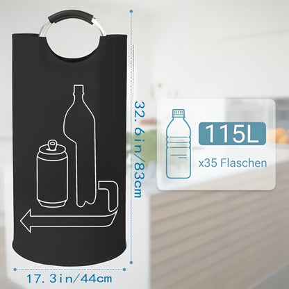 115L Expandable Storage Container for Laundry & Recycling