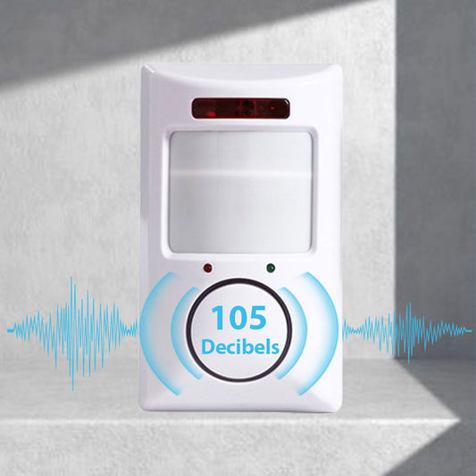 105 dB Alarm System for Immediate Intruder Deterrence