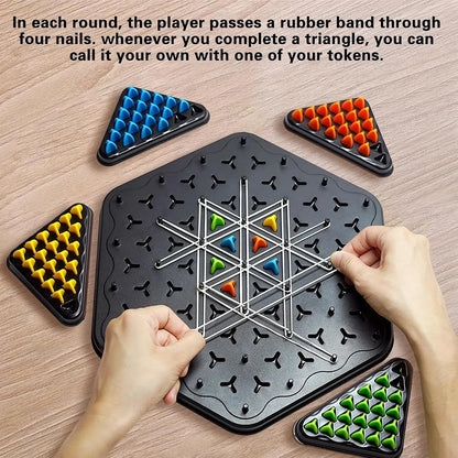 Triangular Tactics - Engaging Chess Game for All Ages