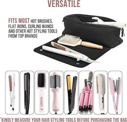 Instant Surface Protection Against Heat Damage from Styling Tools