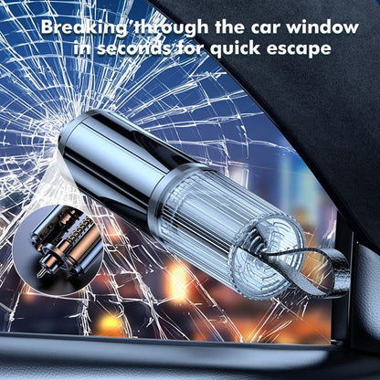 Compact Escape Tool for Car Emergencies