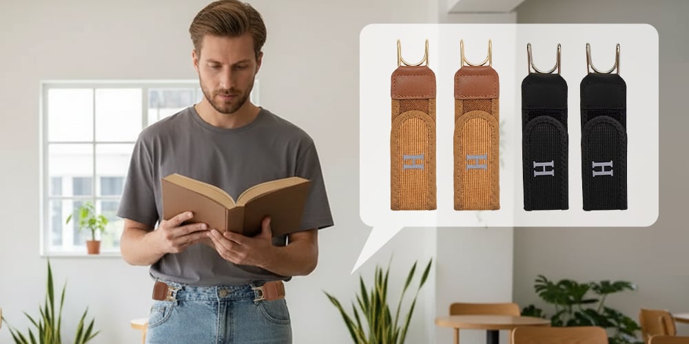 Flexible No-Hole Belt | Adjustable Stretch Belt for Ultimate Comfort