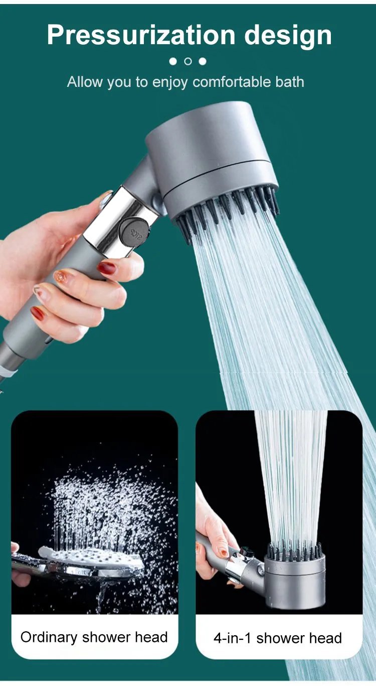 Multifunctional Hydrotherapy Showerhead for Massage – Last Day Discount