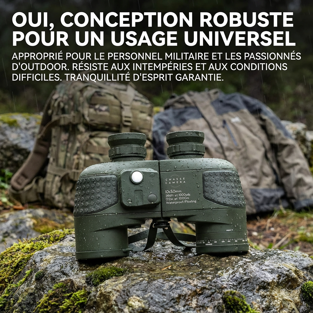 10x50 Military Binoculars for Clear and Steady Viewing