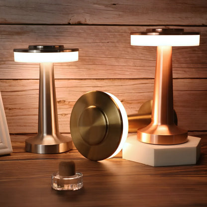 Stylish Cordless Table Lamp – Portable Retro Design