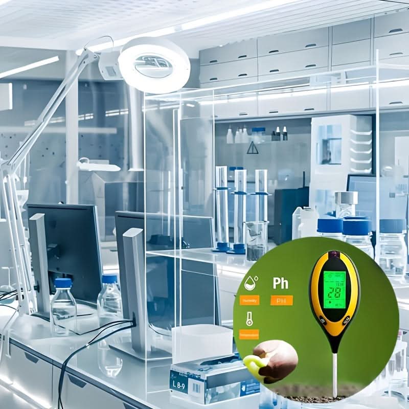 4-in-1 Soil Meter for Precise Monitoring of Plants and Soil