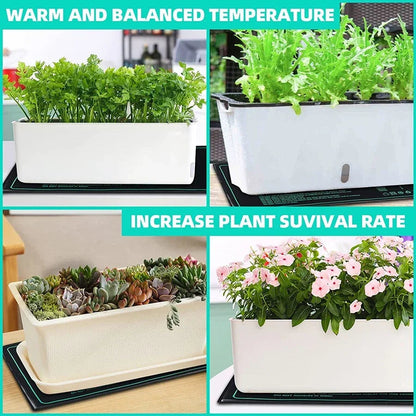 Hydroponic Heating Mat for Seedlings | 220V EU Plug | 4 Size Options | Waterproof & Energy Efficient