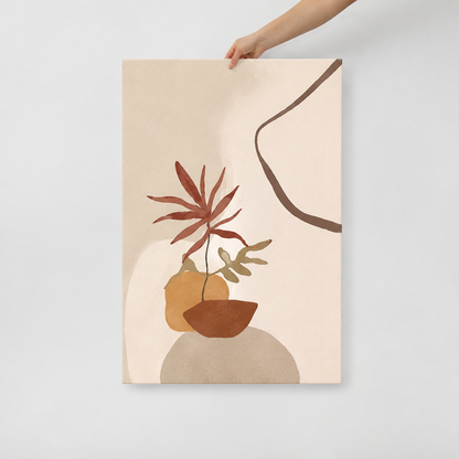 Sophisticated Matte Artwork for Elegant Interiors