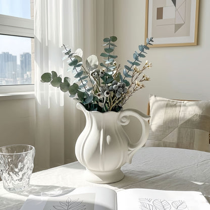 Rustic Pumpkin Vase for Elegant Home Decor