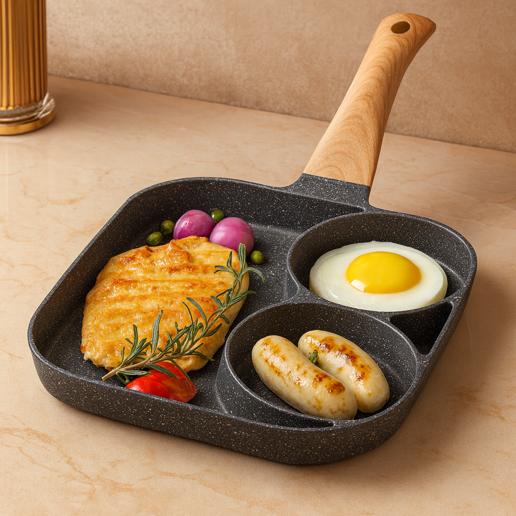 Prepare Complete Meals Simultaneously Without Flavor Mixing