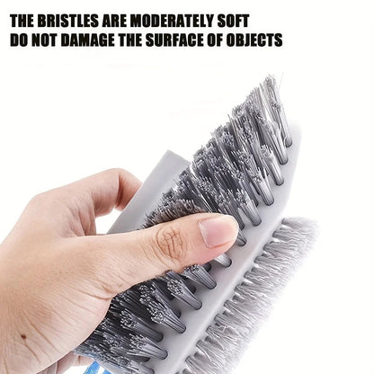4-in-1 Cleaning Brush and Squeegee | Versatile for Kitchen, Bathroom, Floors, Tires