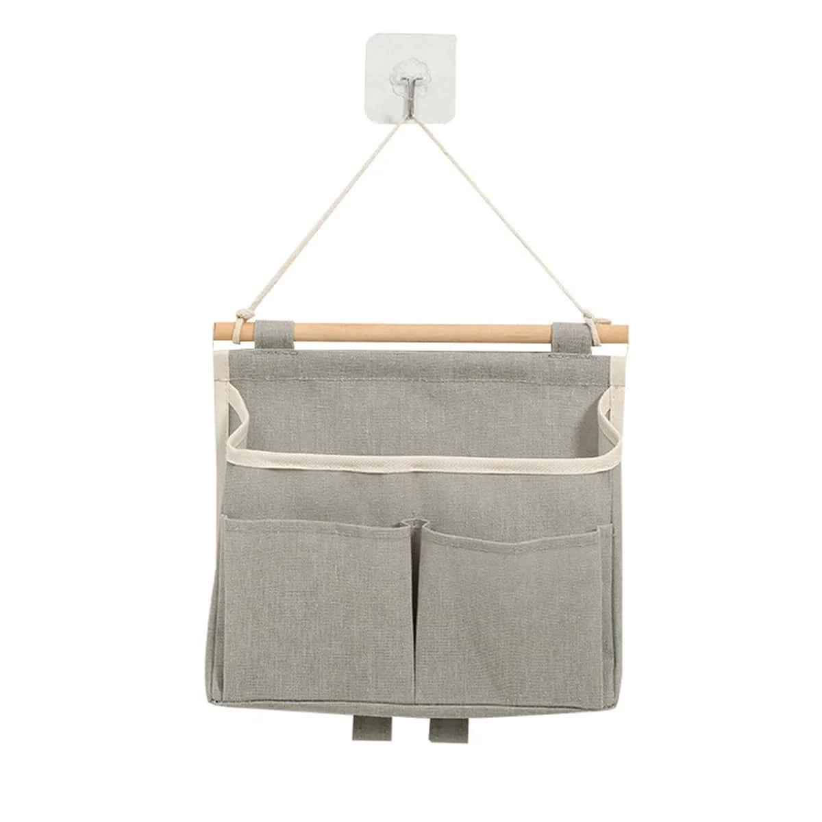 Over-the-Door Hanging Organizer | 2-Tier Storage Bag | Polyester