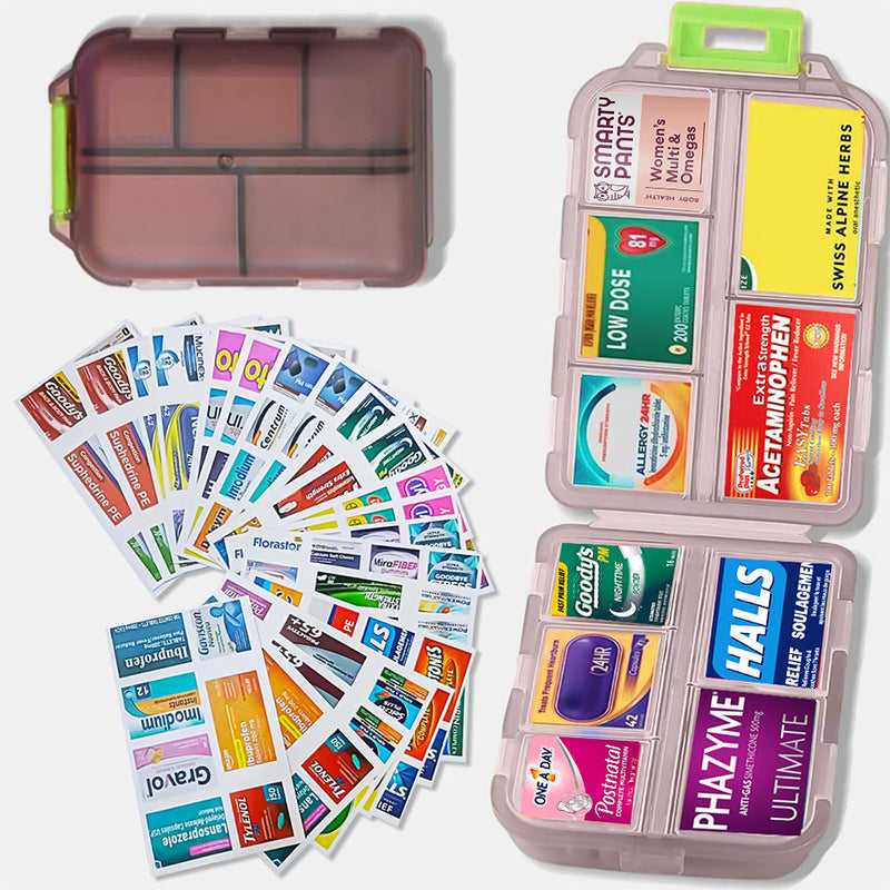 Travel Medication Organizer – Waterproof and Never Forget Your Pills