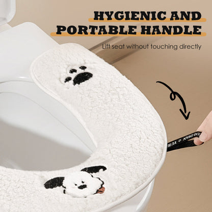 Say Goodbye to Cold Toilet Seats - Cozy Toilet Seat Cushion