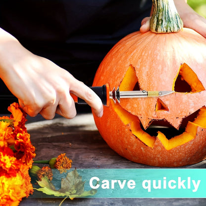 Electric Simple Carving Tool for Pumpkins | Fast Precision Cutter